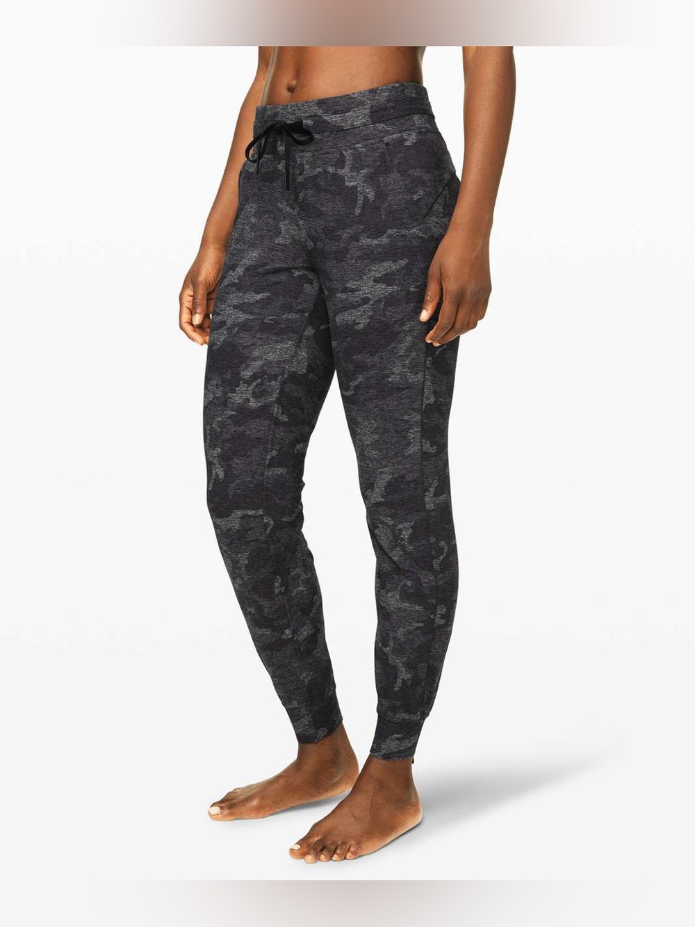Lululemon Ready To Rulu Pant Incognito Camo HTR Black Jogger 4 small